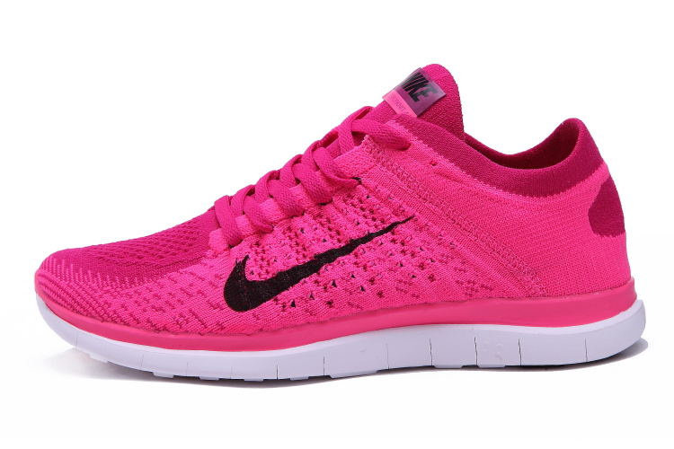 nike flyknit free femme rose