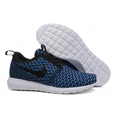roshe run flyknit noir